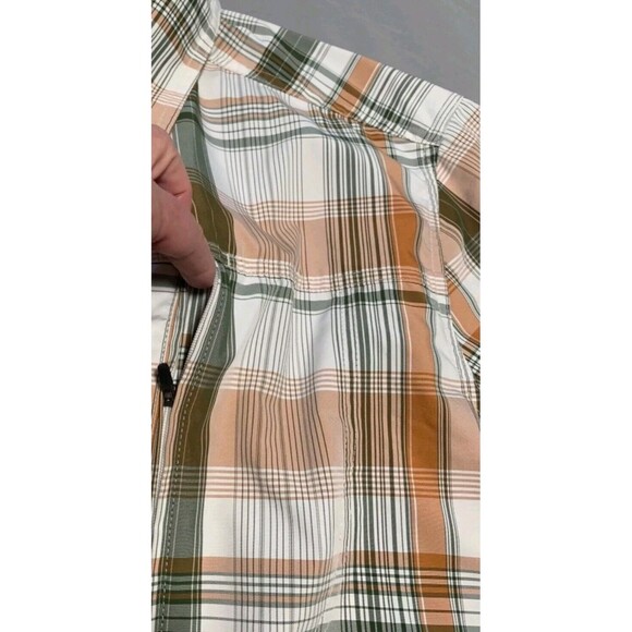 Eddie Bauer 2XL XXL Classic Fit Short Sleeve Vented Outdoor Shirt Fishing - Picture 12 of 16